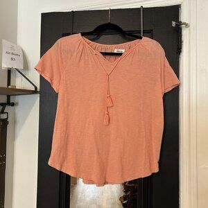 Eddie Bauer T-shirt Peach Color